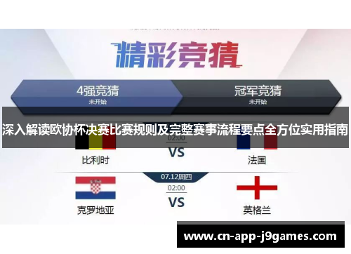 深入解读欧协杯决赛比赛规则及完整赛事流程要点全方位实用指南 深入解读欧协杯决赛比赛规则及完整赛事流程要点全方位实用指南